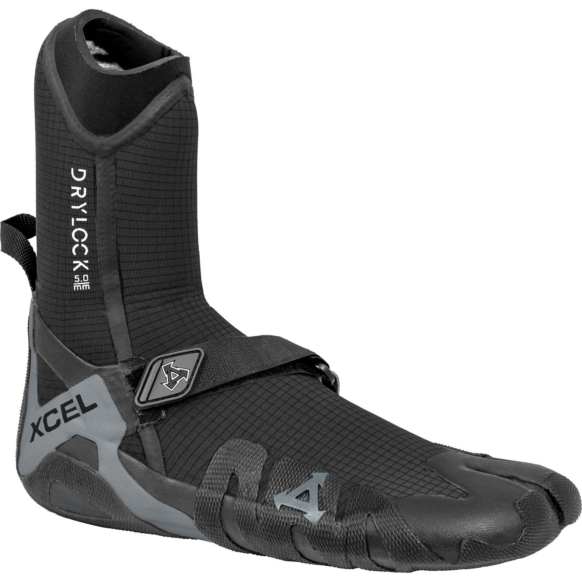 Xcel Drylock 5mm Split Toe Neoprenstiefel ACV59017 - Black / Grau
