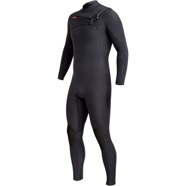 2024 Xcel Männer Infiniti LTD 4/3mm Brustreißverschluss Neoprenanzug MN43Z2L9 - Black