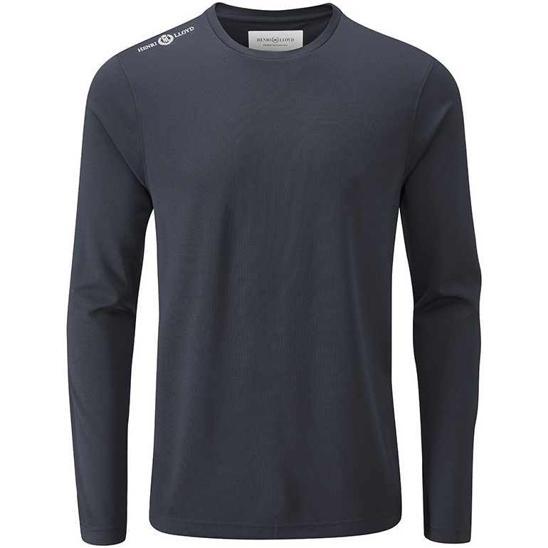 Henri Lloyd Cool Dri Langarm T-shirt Schieferblau Yi200003