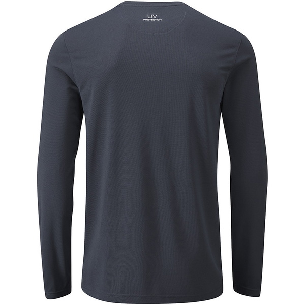Henri Lloyd Cool Dri Langarm T-shirt Schieferblau Yi200003