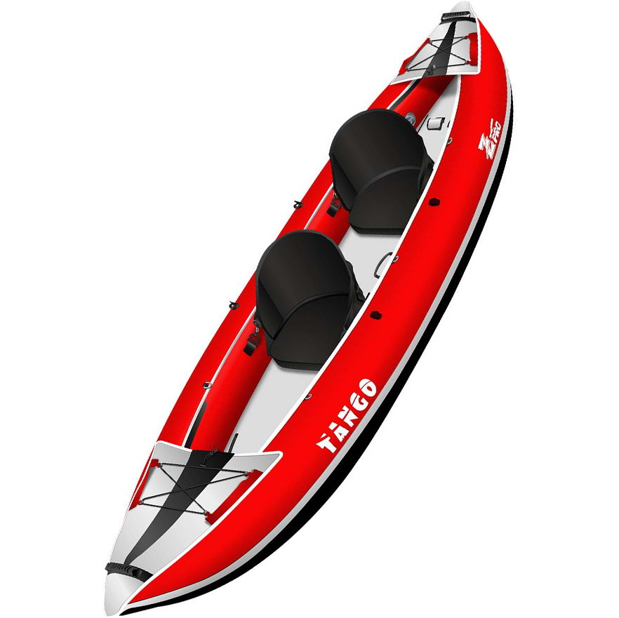 2026 Z-pro Tango 200 Aufblasbares Kajak Für 1-2 Mann, Paddel- Und Pumpenpaket Ta200 Rot