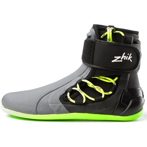2025 Zhik Hochgeschnittene Segelstiefel Grau / Black DBT0270