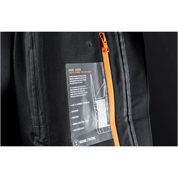 2025 Zhik Männer INS200 Coastal Segeljacke JKT-0210-M-BLK - Black