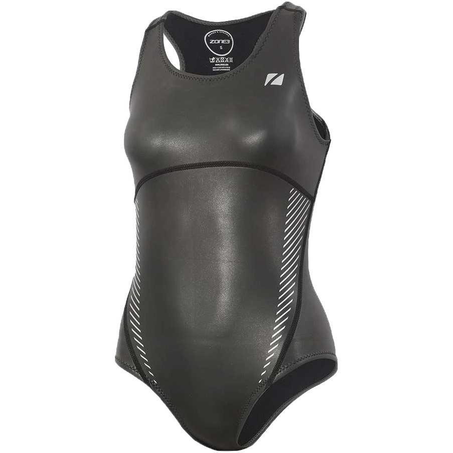2023 Zone3 Frauen 1.5mm Neoprene Swim Suit NA18WSWI101 - Black