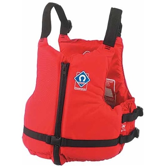 2025 Crewsaver Junior Center Reißverschluss 70n Auftriebshilfe Rot 2359