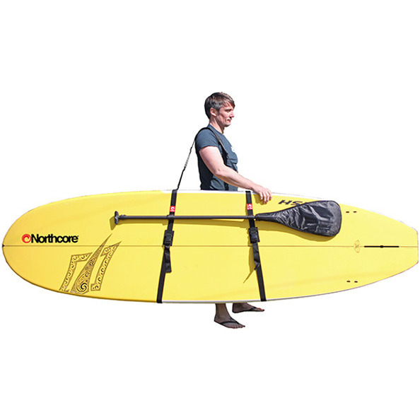 2026 Northcore Deluxe SUP / Surfboard Tragetasche NOCO16B - Black