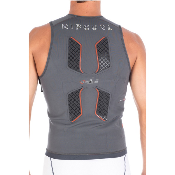 Rip Curl H-Bombe Beheizte Weste Charcoal WVE5HM