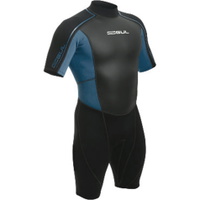 Response 3/2mm Junior Shorty Wetsuit Navy / Silver
