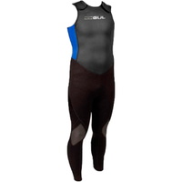 Response Long John JUNIOR Wetsuit BLACK / BLUE / WHITE LOGO