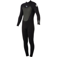 Omega 5/3mm Back Zip GBS Wetsuit BLACK
