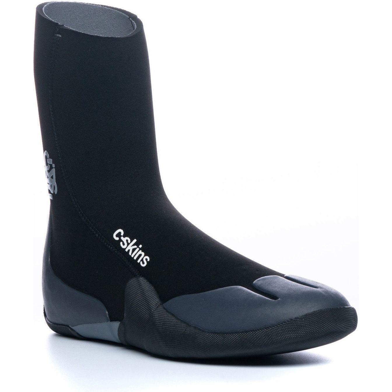 2026 C-Skins Legend 5mm Round Toe Boots C-BOLERT - Black / Charcoal