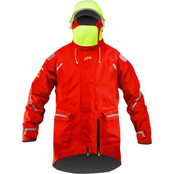 2025 Zhik Mens Isotak X Ocean Jacket Rot 0920FRD Segeln