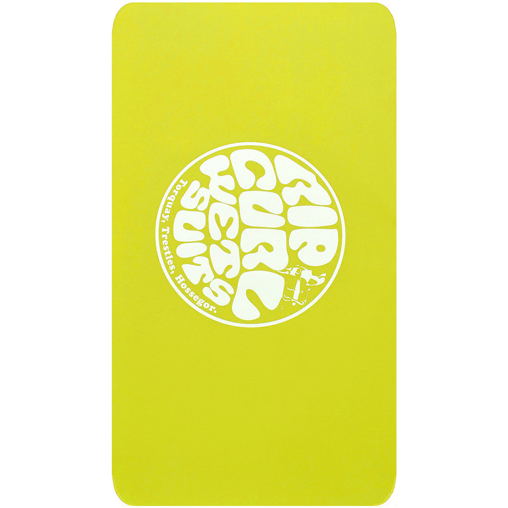 Rip Curl Neopren Wetty Change Mat / Boot Liner - FLURO GELB Rechteck BZMJAP