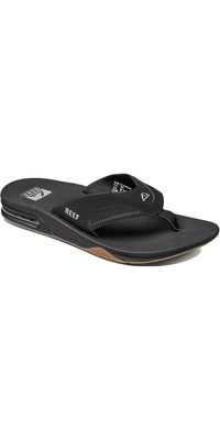 Reef Männer BLACK SILVER 2026 Fanning Flip Flops R2026