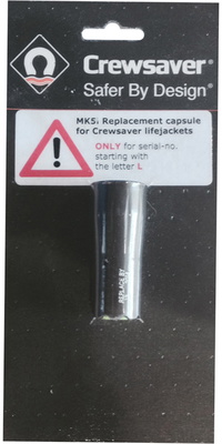 2026 Crewsaver Ersatzkapsel Schwarz 10062