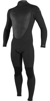 2026 ONeill Mens Epic 5/4mm Back Zip Wetsuit 4217B - Black