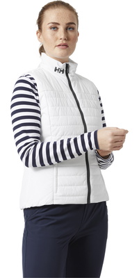 2026 Helly Hansen Damen Crew Insulator Weste 30240 - Weiß