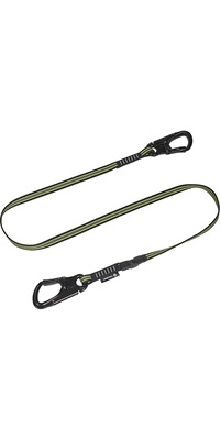 2026 Crewsaver Crewline Pro Sicherheitsleine Doppelhaken Unelastisch 3050-sl2 - Schwarz