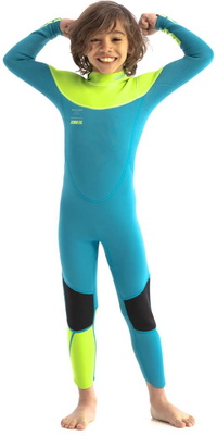 2026 Jobe Junior Boston 3/2mm Back Zip Wetsuit 3035210 - Teal