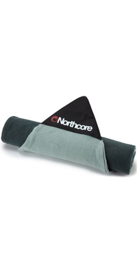2026 Northcore Retro-Streifen 64 Shortboard Surf Socke Noco35b - Grau