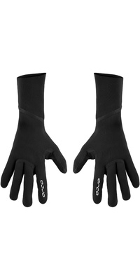 2026 Orca Männer Core 2mm Open Water Swim Gloves MA44TT01 - Black