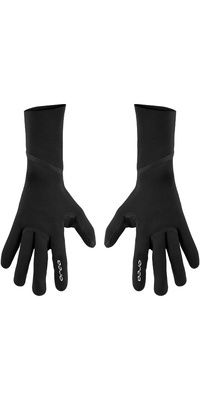 2026 Orca Frauen Core 2mm Open Water Swim Gloves MA45TT01 - Black