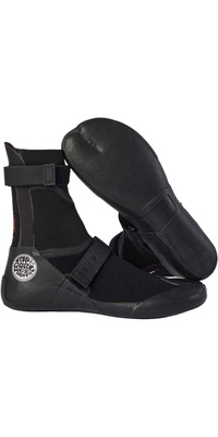 2026 Rip Curl Flashbomb 3mm Split Toe Wetsuit Boot 116msa - Schwarz