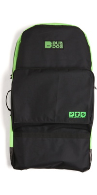 2026 Bulldog Bodyboardtasche Bdbbb - Schwarz / Neongrün