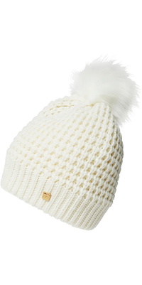 2025 Helly Hansen Frauen Snowfall Beanie Hat 67407 - Off White