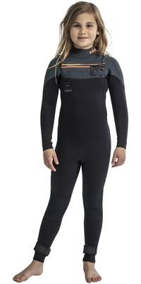 2026 Jobe Junior Malmo 5/3mm Chest Zip Wetsuit 303522026 - Black