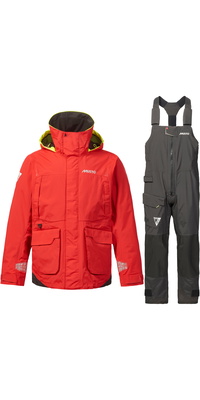 2026 Musto Männer BR1 Channel Jacke & Hose Segelanzug 82399B  True Red / Black