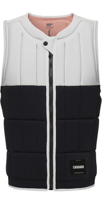 2025 Mystic Mens Renegade Front Zip Wake Impact Vest 35005.230228 - Schwarz / Weiß