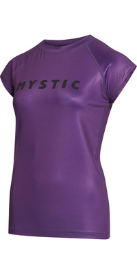 Mystic Damen Star Kurzarm Rash Vest 35001.230183 - Sunset Purple