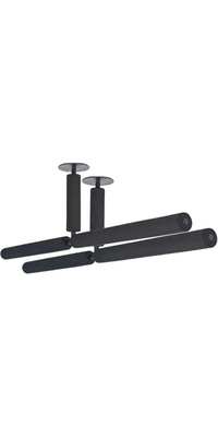 2026 Northcore Doppeltes Deckenplattenregal NOCO144 - Black