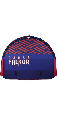Radar Falkor Marshmallow Top 4 Person Towable Tube R22tu-fa4 - Blau / Rot