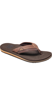 2026 Reef Mens Cushion Dawn Flip Flops Ci5743 - Braun