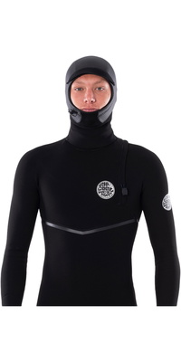 2026 Rip Curl Flashbomb 3mm Neoprenhaube Whoygm - Schwarz