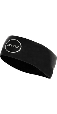 2026 Zone3 Neopren-Stirnband SA20UNHB101 - Schwarz / Weiß