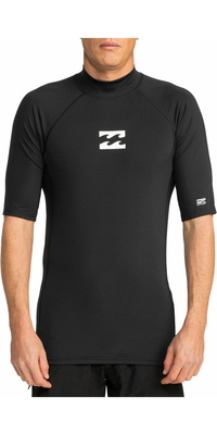 2026 Billabong Männer Waves All Day UV50 Kurzarm-Lycraweste EBYWR00101 - Black