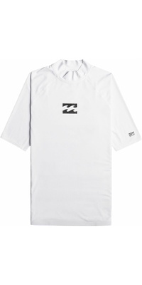 2026 Billabong Männer Waves All Day UV50 Kurzarm-Lycraweste EBYWR00101 - White