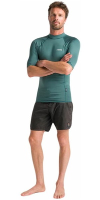 2026 C-Skins Männer NuWave UV Basics Kurzarm-Lycra-Weste C-NLYSSMC - Dark Sage