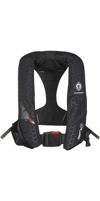 2026 Crewsaver Crewfit + 180 ISO Single Automatic Lifejacket 9730BKAP - Black