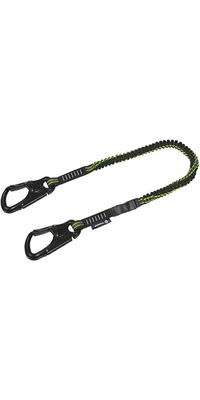 2026 Crewsaver Crewline Pro Sicherheitsleine Doppelhaken Elastisch 3050-esl2 - Schwarz