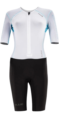 2026 Huub Frauen Anemoi 2 Sub22 Trisuit Anewsub22flbw - Schwarz /weiss / Aqua