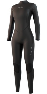 2026 Mystic Frauen Star 3/2mm R&uuml;ckenrei&szlig;verschluss Neoprenanzug 35000.250054 - Black