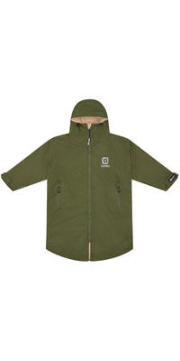 2025 Nyord Primaloft Outdoor Abnehmbare Ärmel Zum Wechseln Robe - Khaki / Ecru