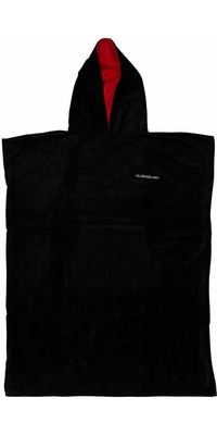 Quiksilver Poncho Black 2026 Kapuzenhandtuch-Wickelmantel / EQYAA04032 - / Jet Black
