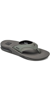 2026 Reef Männer Fanning Flip Flops CI7072 - Grau / Black