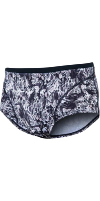 2025 ZONE3 Männer Pacific Koa Brief Shorts SW23MPKBS101 - Black / Blau