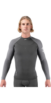 2026 Zhik Männer Superwarm X Neoprene Wetsuit Top DTP-1180-GRY - Grey